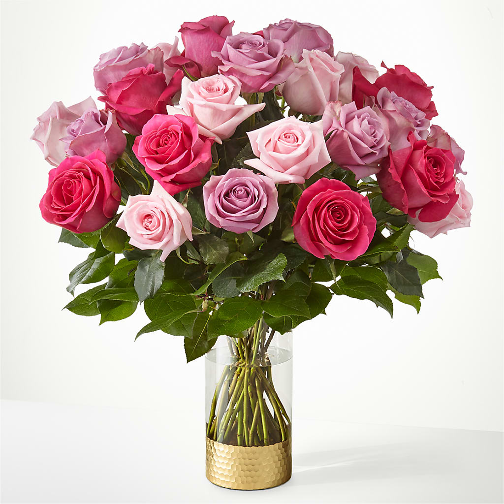Pure Beauty Mixed Roses – Amour Florist, Belford NJ