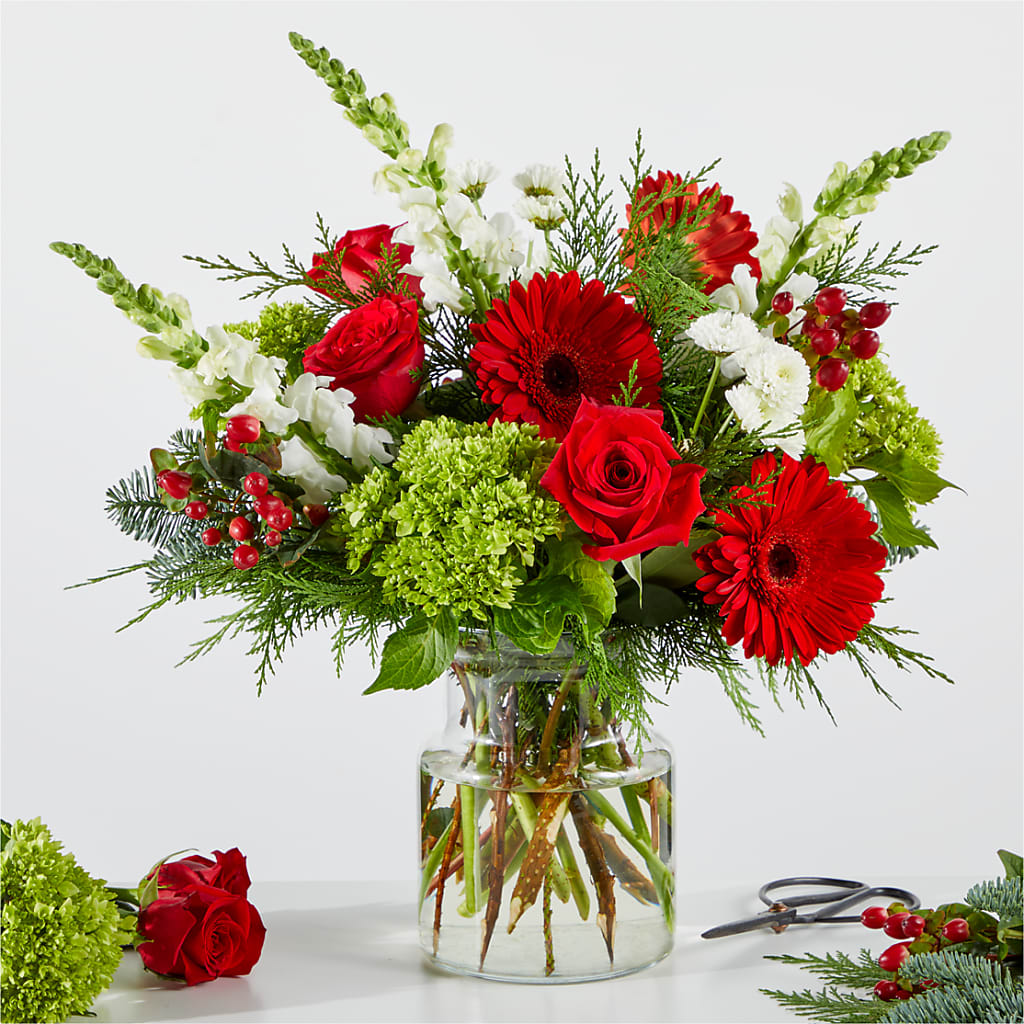 Merry Moment Bouquet – A Florist Original – Amour Florist, Belford NJ