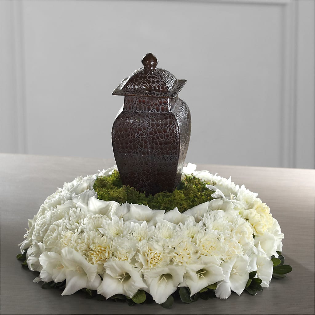 Encircling Grace Arrangement – Amour Florist, Belford NJ