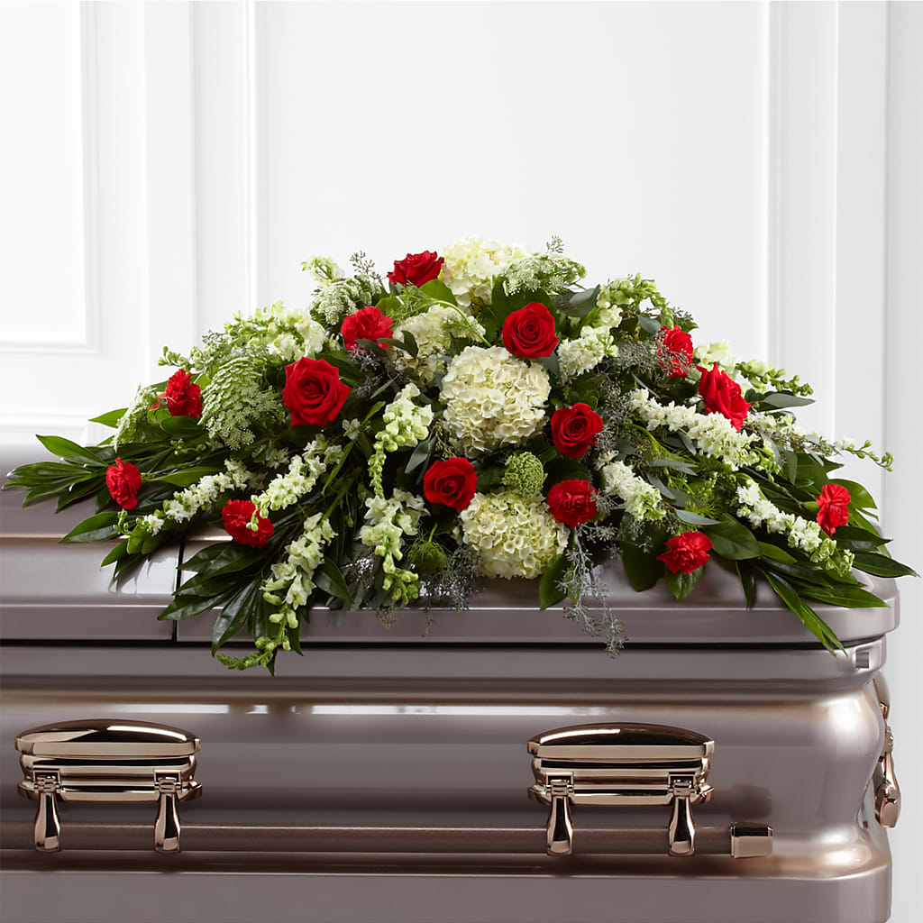 Sincerity Casket Spray – Amour Florist, Belford NJ