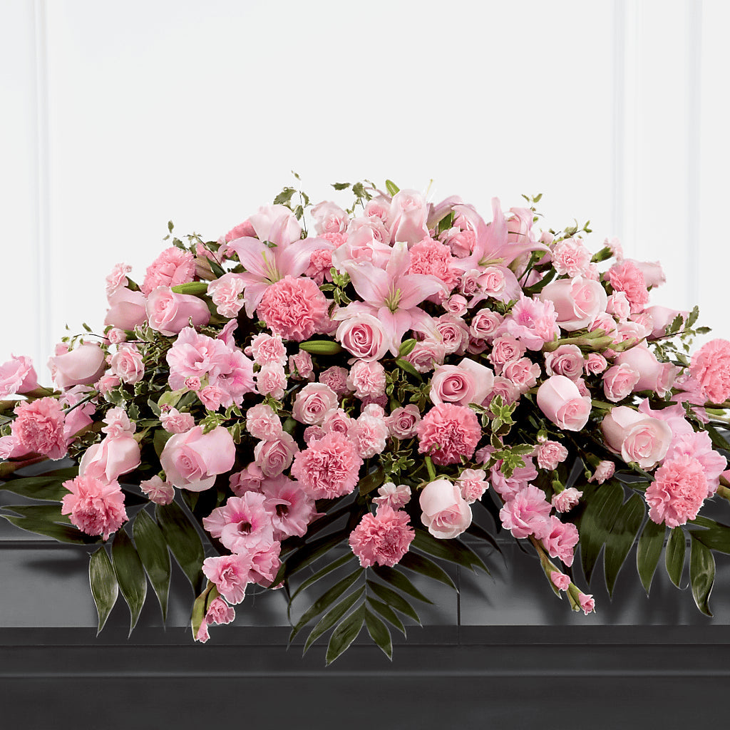 Garden of Comfort Casket Spray (Standard) – Amour Florist, Belford NJ