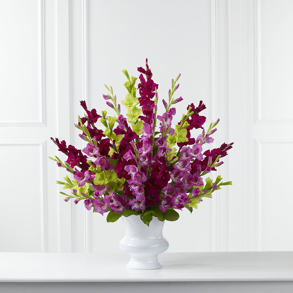 Solemn Offering Arrangement – Amour Florist, Belford NJ