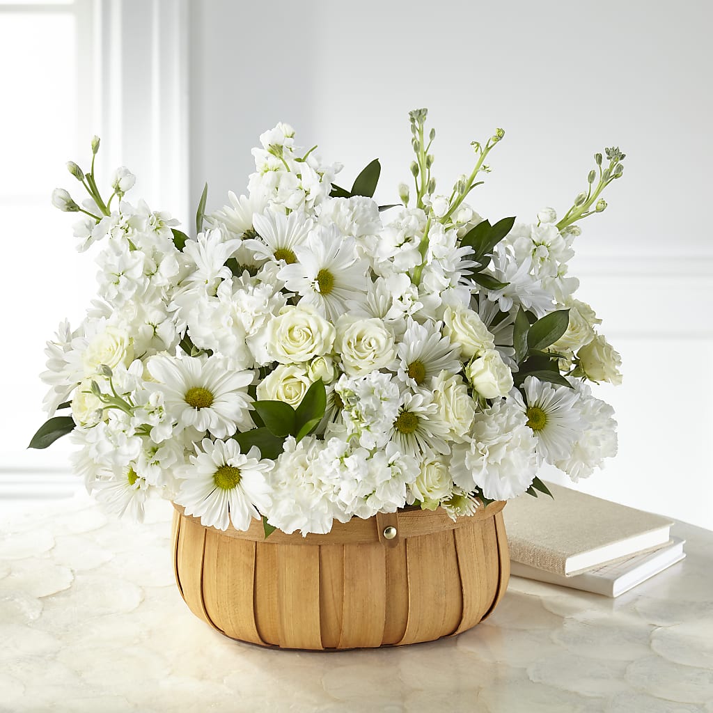 Graceful Garden Basket – Amour Florist, Belford NJ