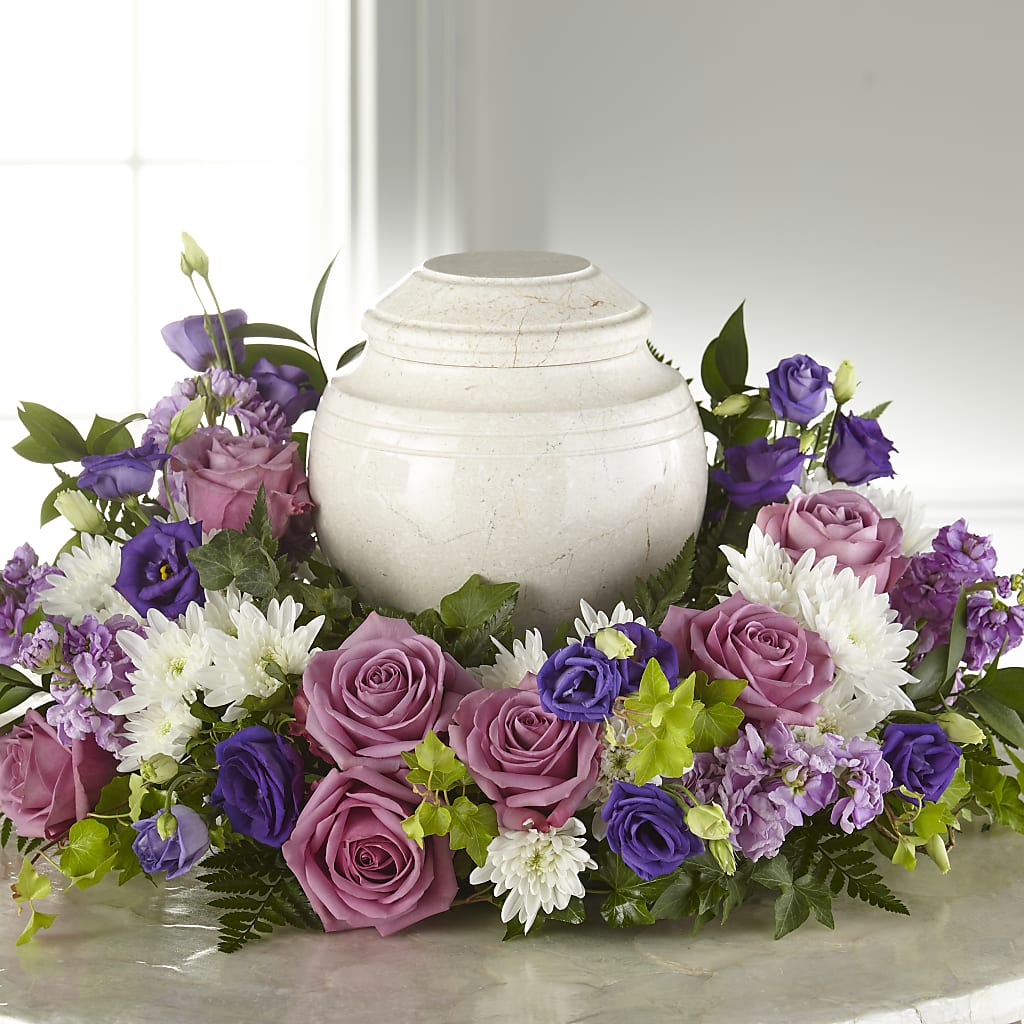 Blooming Sympathy Cremation Adornment – Amour Florist, Belford NJ
