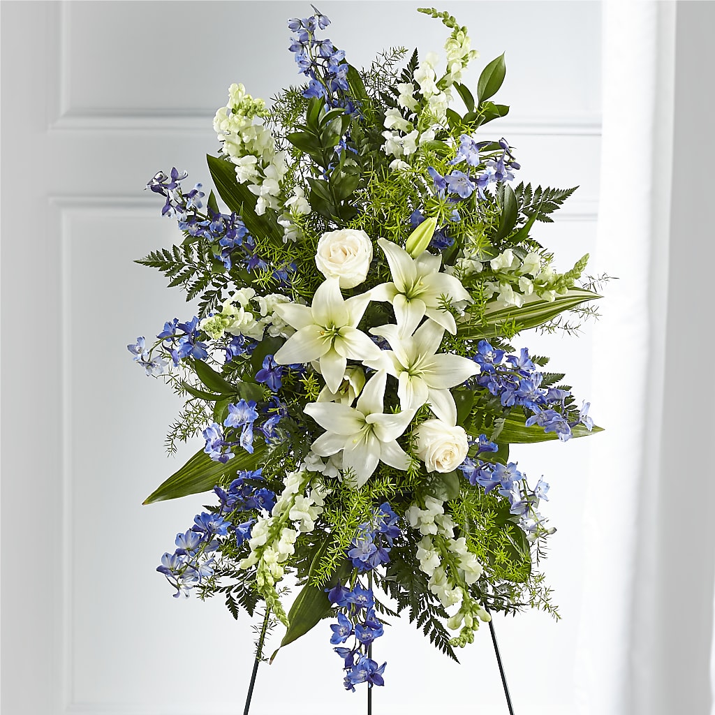 Faithful Friend Standing Spray – Amour Florist, Belford NJ