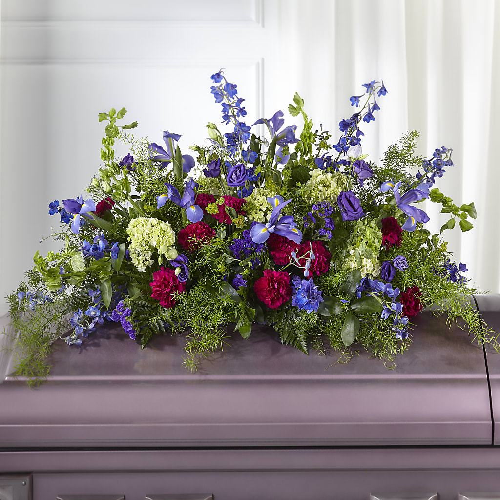 Always Treasured Casket Spray – Amour Florist, Belford NJ