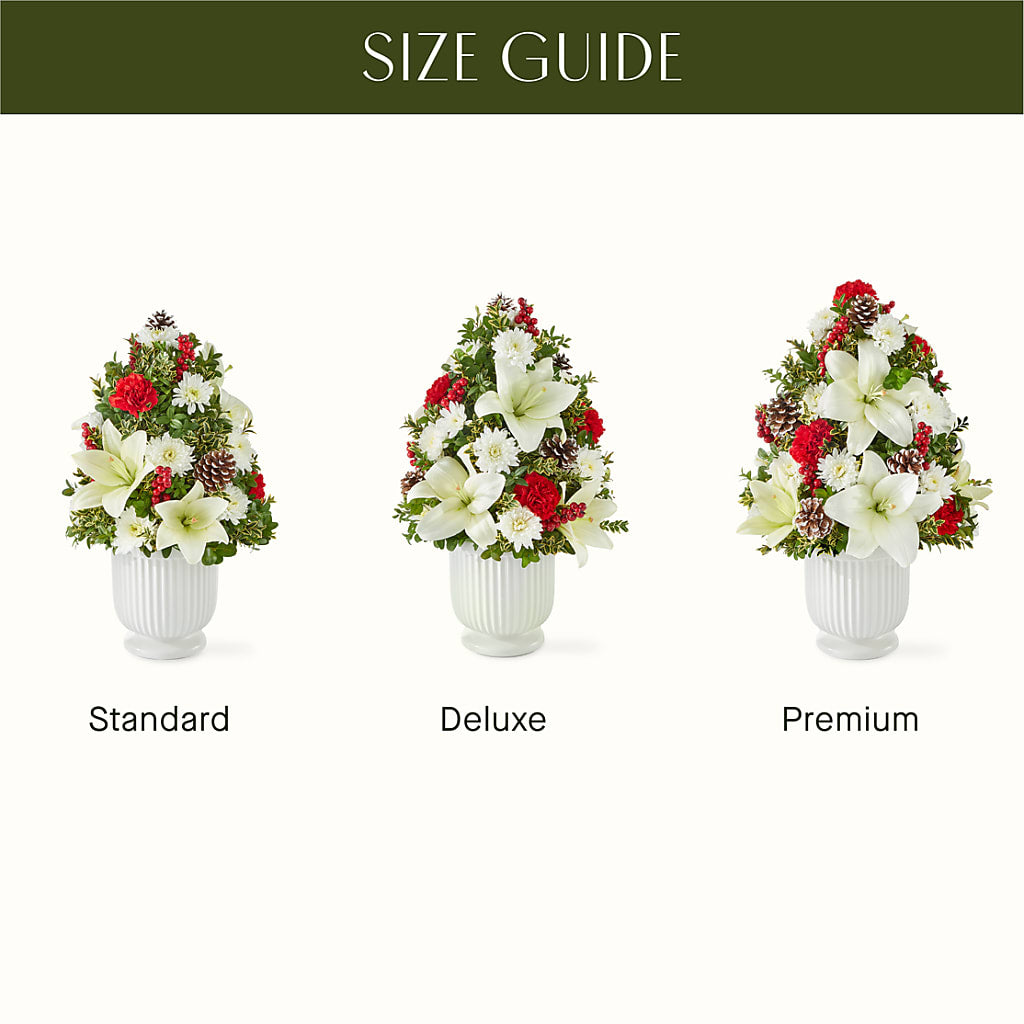 Festive Moments Tree –  Amour Florist, Belford NJ