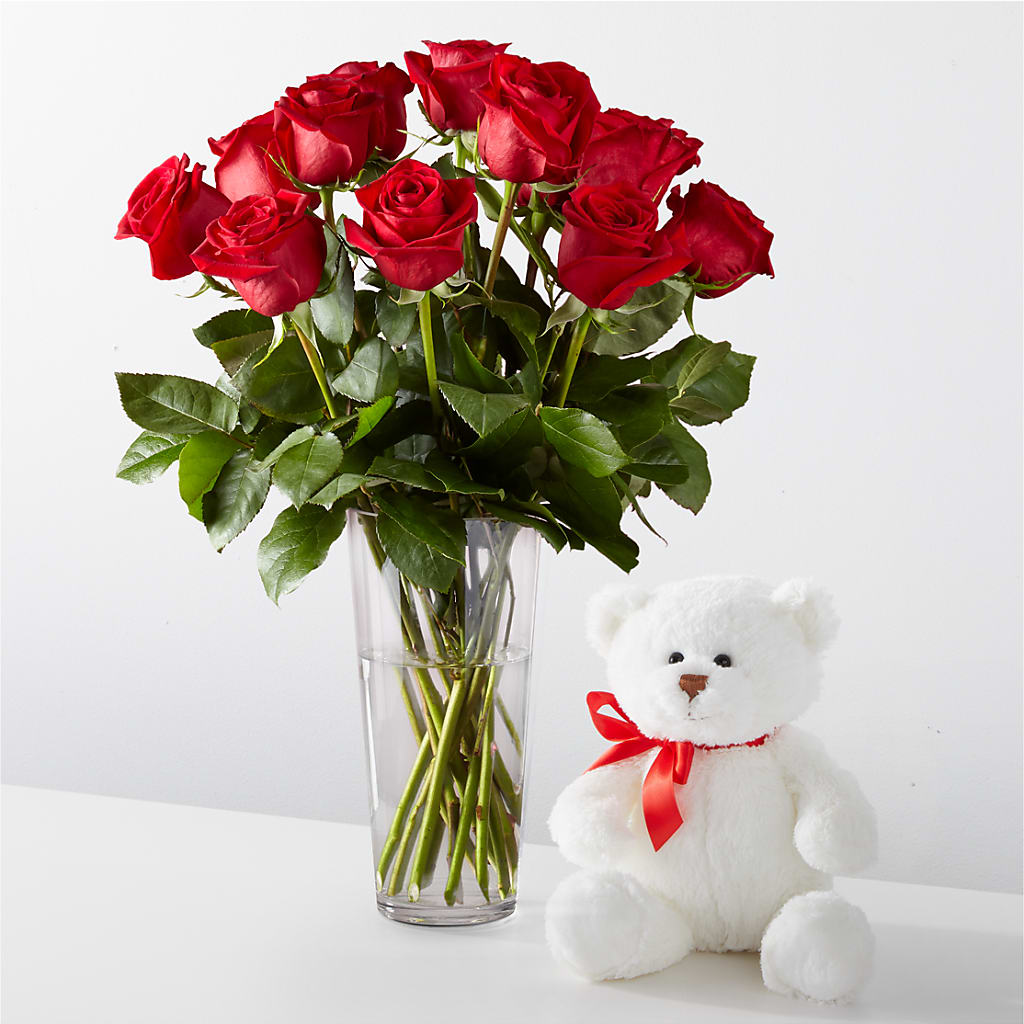 Romantic Long Stem Red Rose Bouquet Bundles –  Amour Florist, Belford NJ