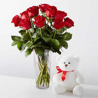 Romantic Long Stem Red Rose Bouquet Bundles –  Amour Florist, Belford NJ