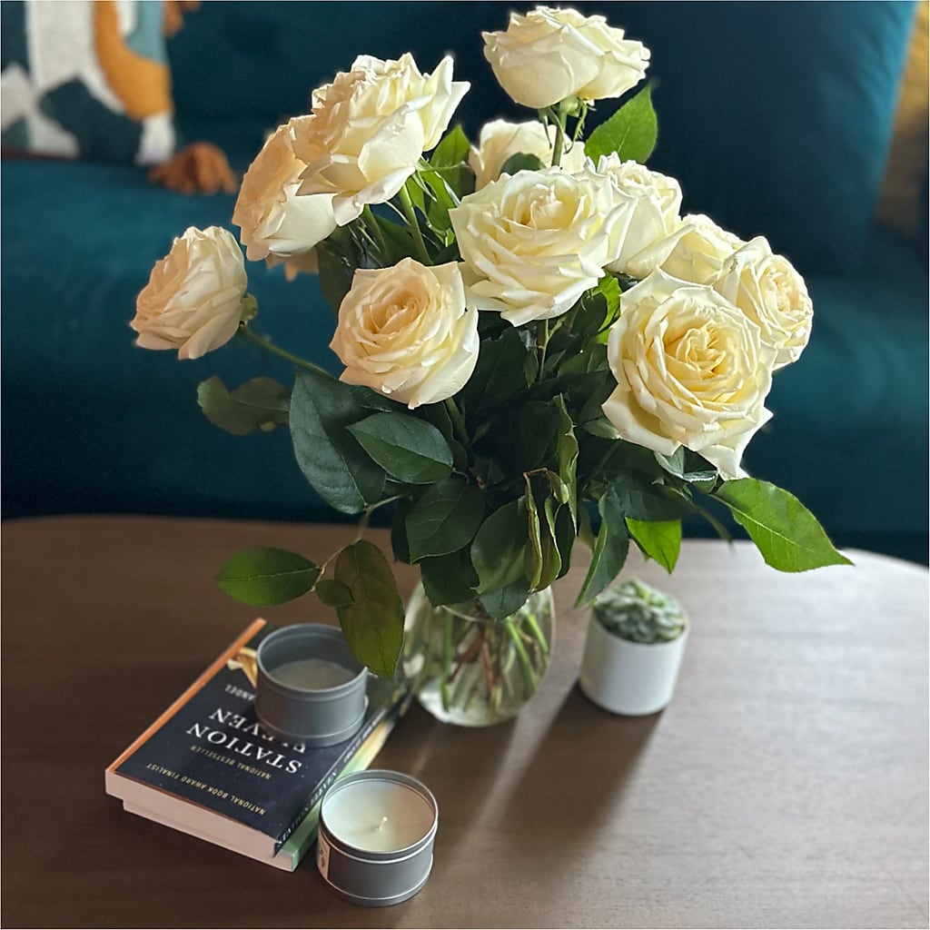 Long Stem Yellow Rose Bouquet –  Amour Florist, Belford NJ