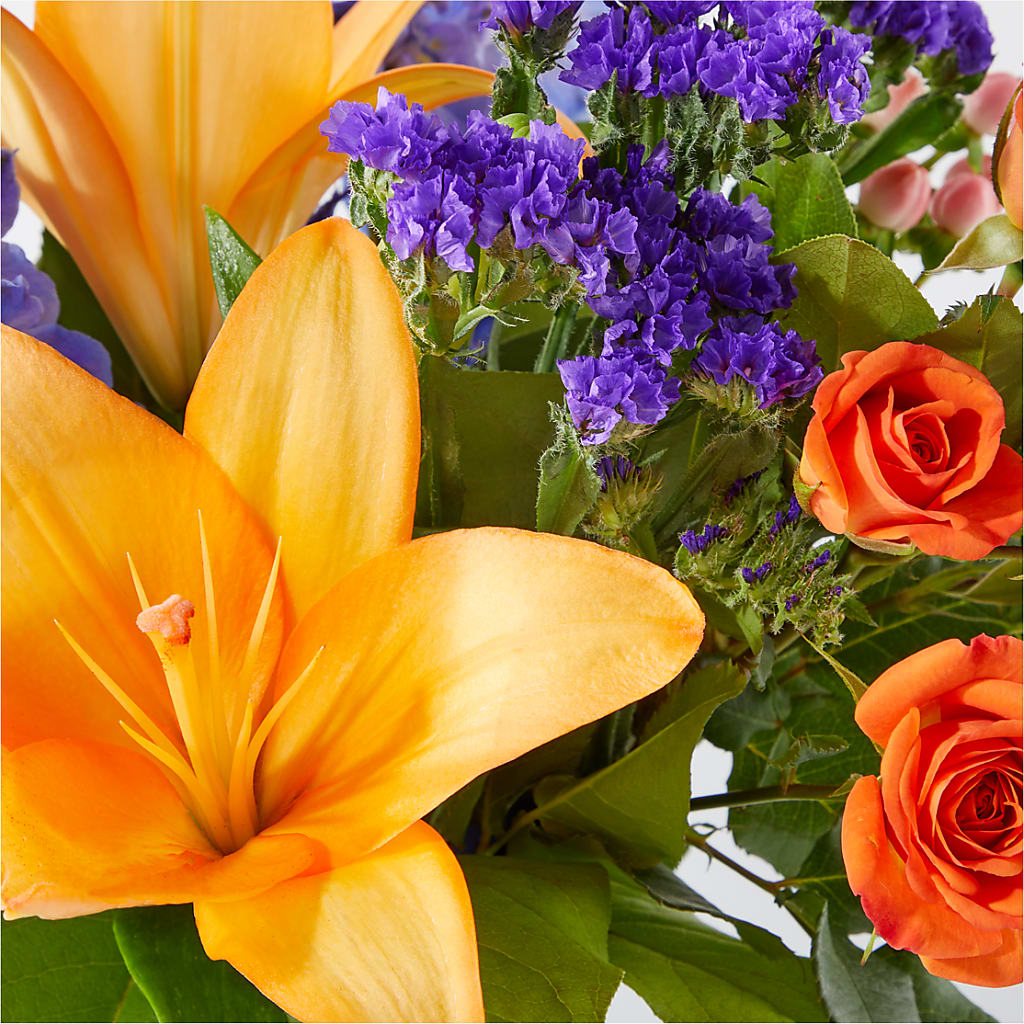Radiant Citrus Bouquet –  Amour Florist, Belford NJ