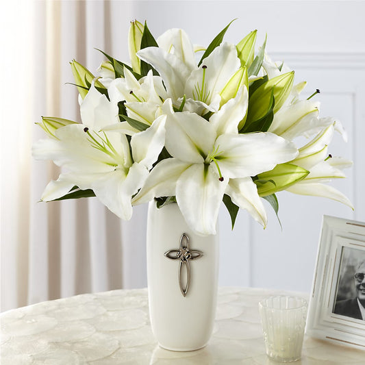 Faithful Blessings Bouquet –  Amour Florist, Belford NJ