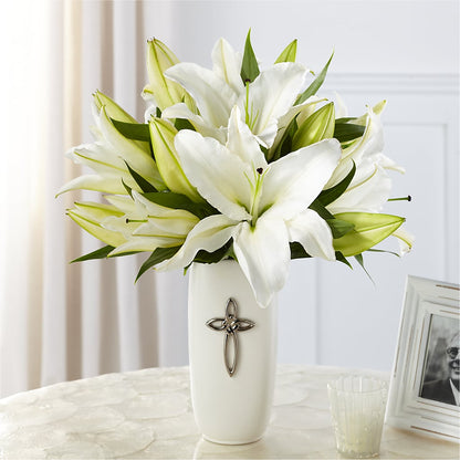 Faithful Blessings Bouquet –  Amour Florist, Belford NJ