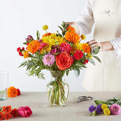 Feast of Color – A Florist Original –  Amour Florist, Belford NJ