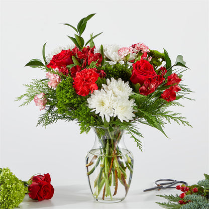 Merry Moment Bouquet – A Florist Original –  Amour Florist, Belford NJ