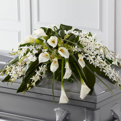 Angel Wings Casket Spray –  Amour Florist, Belford NJ