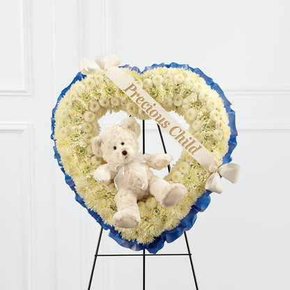 Precious Child Standing Heart –  Amour Florist, Belford NJ