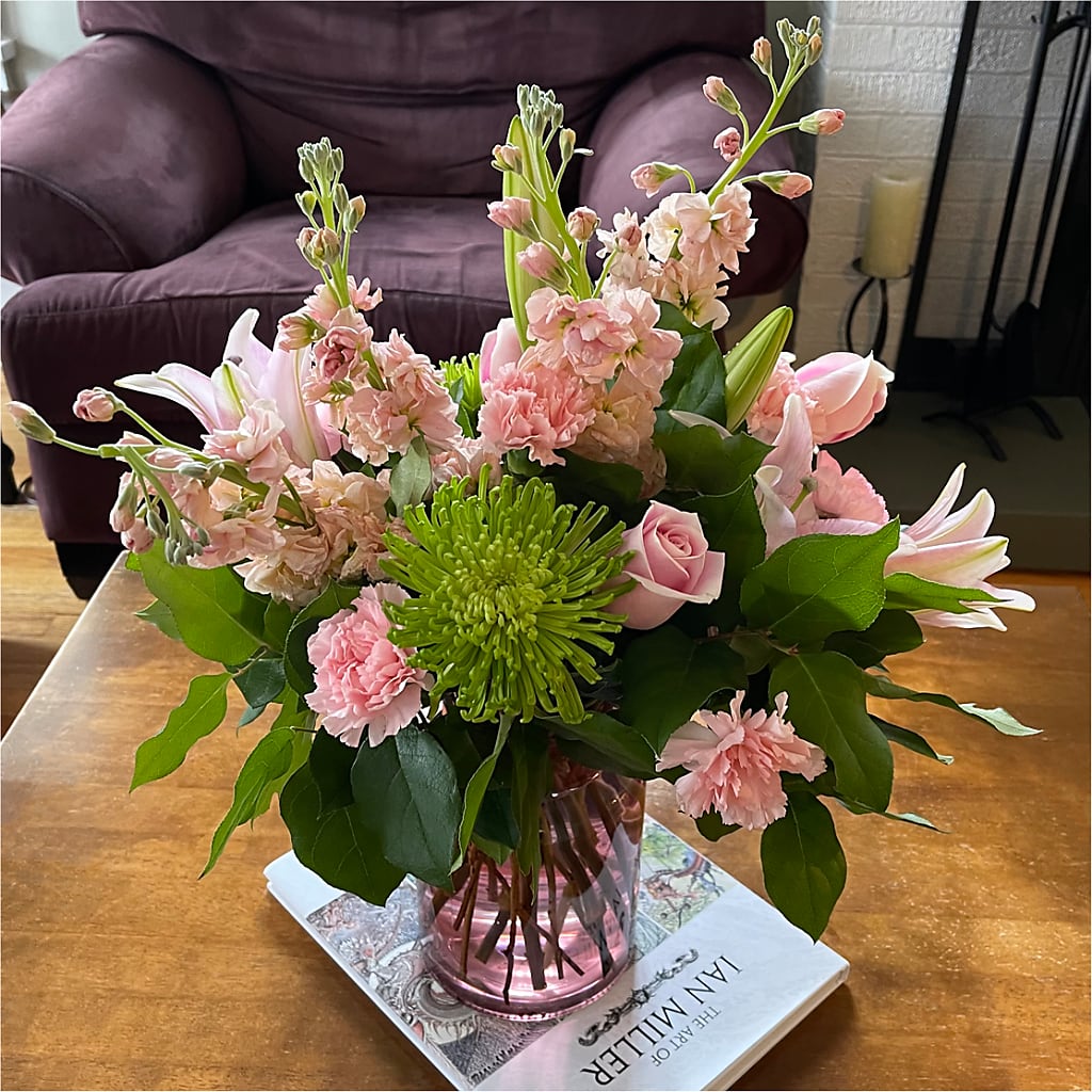 Pretty in Pink Bouquet –  Amour Florist, Belford NJ