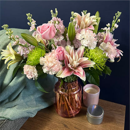 Pretty in Pink Bouquet –  Amour Florist, Belford NJ