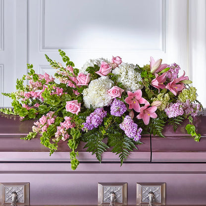 Life's Gratitude Casket Spray –  Amour Florist, Belford NJ