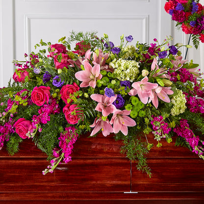 Radiant Tribute Casket Spray –  Amour Florist, Belford NJ