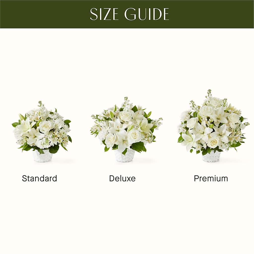 Peaceful Reflections Arrangement –  Amour Florist, Belford NJ
