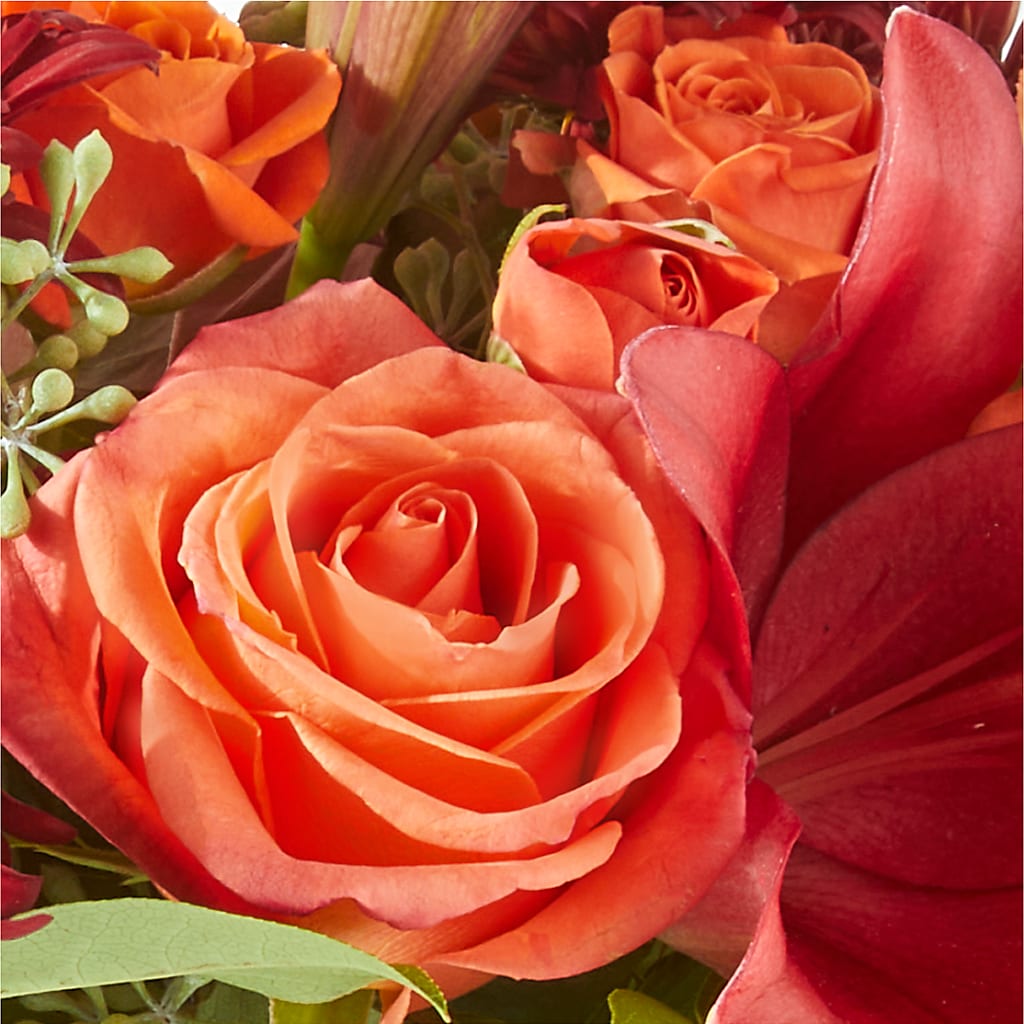 Crimson Leaves Bouquet –  Amour Florist, Belford NJ