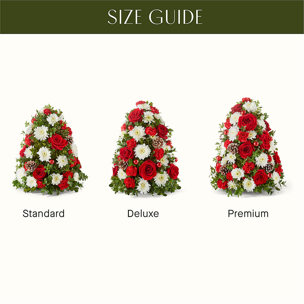 Let It Snow Tree –  Amour Florist, Belford NJ