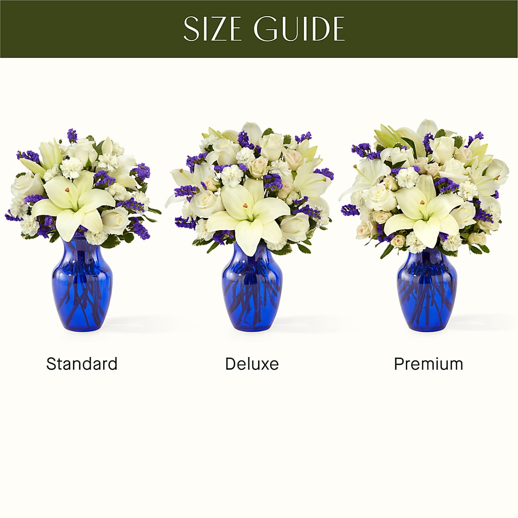 Sapphire Rush Bouquet –  Amour Florist, Belford NJ