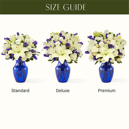 Sapphire Rush Bouquet –  Amour Florist, Belford NJ