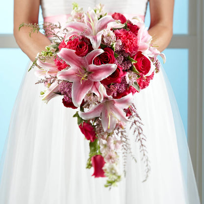 Lily & Rose Bouquet –  Amour Florist, Belford NJ