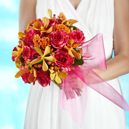 Brilliant Shades of Love Bouquet –  Amour Florist, Belford NJ